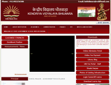Tablet Screenshot of kvbhilwara.com